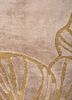 azalea gold bamboo silk and zari hand knotted Rug - CloseUp azalea gold bamboo silk and zari hand knotted Rug - CloseUp