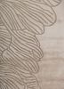 azalea ivory bamboo silk and zari hand knotted Rug - CloseUp azalea ivory bamboo silk and zari hand knotted Rug - CloseUp