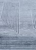azalea blue wool and bamboo silk hand knotted Rug - CloseUp azalea blue wool and bamboo silk hand knotted Rug - CloseUp
