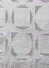 azalea grey and black wool and bamboo silk hand knotted Rug - CloseUp azalea grey and black wool and bamboo silk hand knotted Rug - CloseUp