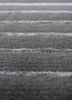 clan grey and black wool and bamboo silk hand knotted Rug - CloseUp clan grey and black wool and bamboo silk hand knotted Rug - CloseUp