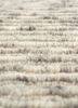 azalea ivory wool and bamboo silk hand knotted Rug - CloseUp