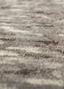 far east beige and brown wool and bamboo silk hand knotted Rug - CloseUp