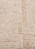 manifest beige and brown wool hand knotted Rug - CloseUp manifest beige and brown wool hand knotted Rug - CloseUp