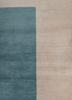 sthir ivory wool hand knotted Rug - CloseUp