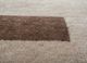 sthir beige and brown wool hand knotted Rug - CloseUp sthir beige and brown wool hand knotted Rug - CloseUp