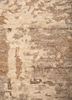 uvenuti beige and brown wool hand knotted Rug - CloseUp uvenuti beige and brown wool hand knotted Rug - CloseUp
