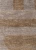 blythe grey and black wool hand knotted Rug - CloseUp blythe grey and black wool hand knotted Rug - CloseUp