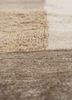 blythe beige and brown wool hand knotted Rug - CloseUp blythe beige and brown wool hand knotted Rug - CloseUp
