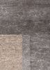 blythe grey and black wool hand knotted Rug - CloseUp blythe grey and black wool hand knotted Rug - CloseUp
