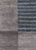 blythe grey and black wool hand knotted Rug - CloseUp blythe grey and black wool hand knotted Rug - CloseUp