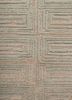 blythe beige and brown acrylic hand knotted Rug - CloseUp blythe beige and brown acrylic hand knotted Rug - CloseUp