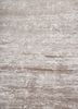 entropy ivory bamboo silk hand knotted Rug - CloseUp
