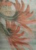 pansy ivory silk hand knotted Rug - CloseUp pansy ivory silk hand knotted Rug - CloseUp