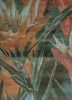 pansy beige and brown silk hand knotted Rug - CloseUp