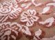 aurora beige and brown wool and bamboo silk hand knotted Rug - CloseUp