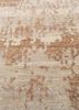 entropy ivory afghan wool and bamboo silk hand knotted Rug - CloseUp entropy ivory afghan wool and bamboo silk hand knotted Rug - CloseUp