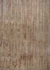 entropy ivory wool and bamboo silk hand knotted Rug - CloseUp entropy ivory wool and bamboo silk hand knotted Rug - CloseUp