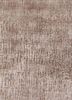 entropy ivory wool and bamboo silk hand knotted Rug - CloseUp