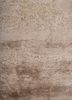 aprezo beige and brown wool and bamboo silk hand knotted Rug - CloseUp aprezo beige and brown wool and bamboo silk hand knotted Rug - CloseUp