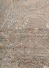 pansy green wool and bamboo silk hand knotted Rug - CloseUp pansy green wool and bamboo silk hand knotted Rug - CloseUp