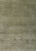 azalea green wool and bamboo silk hand knotted Rug - CloseUp azalea green wool and bamboo silk hand knotted Rug - CloseUp