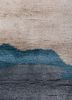 entropy ivory wool and bamboo silk hand knotted Rug - CloseUp entropy ivory wool and bamboo silk hand knotted Rug - CloseUp