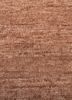 blythe red and orange afghan wool and jute hand knotted Rug - CloseUp