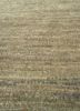 blythe green wool hand knotted Rug - CloseUp