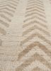 hula ivory wool hand knotted Rug - CloseUp hula ivory wool hand knotted Rug - CloseUp
