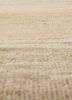 blythe beige and brown wool hand knotted Rug - CloseUp