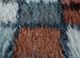 zuri multi afghan wool hand knotted Rug - CloseUp