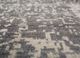 uvenuti grey and black wool hand knotted Rug - CloseUp