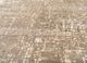 uvenuti beige and brown wool hand knotted Rug - CloseUp