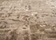 uvenuti beige and brown wool hand knotted Rug - CloseUp