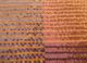 blythe red and orange wool hand knotted Rug - CloseUp