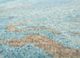 erbe blue wool hand knotted Rug - CloseUp