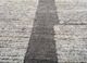 manifest grey and black wool hand knotted Rug - CloseUp