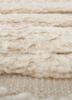zuri ivory wool hand knotted Rug - CloseUp
