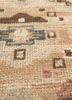 erbe beige and brown wool hand knotted Rug - CloseUp erbe beige and brown wool hand knotted Rug - CloseUp
