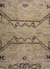 thyme green wool hand knotted Rug - CloseUp thyme green wool hand knotted Rug - CloseUp