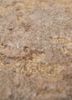 uvenuti grey and black wool hand knotted Rug - CloseUp