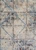 entropy blue wool and silk hand knotted Rug - CloseUp entropy blue wool and silk hand knotted Rug - CloseUp