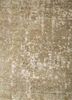 entropy ivory wool and silk hand knotted Rug - CloseUp entropy ivory wool and silk hand knotted Rug - CloseUp