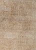 entropy beige and brown wool and silk hand knotted Rug - CloseUp entropy beige and brown wool and silk hand knotted Rug - CloseUp