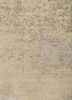 entropy ivory wool and silk hand knotted Rug - CloseUp entropy ivory wool and silk hand knotted Rug - CloseUp