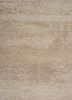 entropy beige and brown wool and silk hand knotted Rug - CloseUp