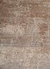 entropy ivory wool and silk hand knotted Rug - CloseUp entropy ivory wool and silk hand knotted Rug - CloseUp