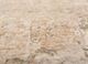 far east ivory wool and silk hand knotted Rug - CloseUp