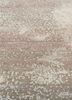 entropy ivory wool and silk hand knotted Rug - CloseUp entropy ivory wool and silk hand knotted Rug - CloseUp